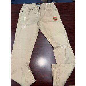 NWT Aeropostale Men’s Slim Straight Khaki Jeans Size 29x30